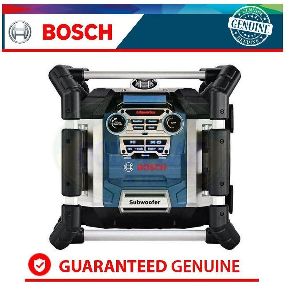 Bosch GML 50 Jobsite Radio Charger Powerbox 360 - Goldpeak Tools PH Bosch Bosch GML 50 Jobsite Radio Charger Powerbox 360 - Goldpeak Tools PH Bosch